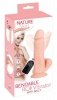 Realistyczne wibrujące dildo na przyssawce z pilotem 28,8 cm
